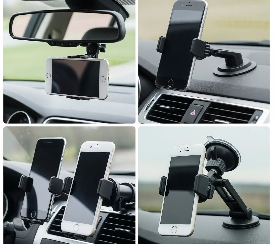 Where to put a phone holder in a car? (Optimal Placement Guide)