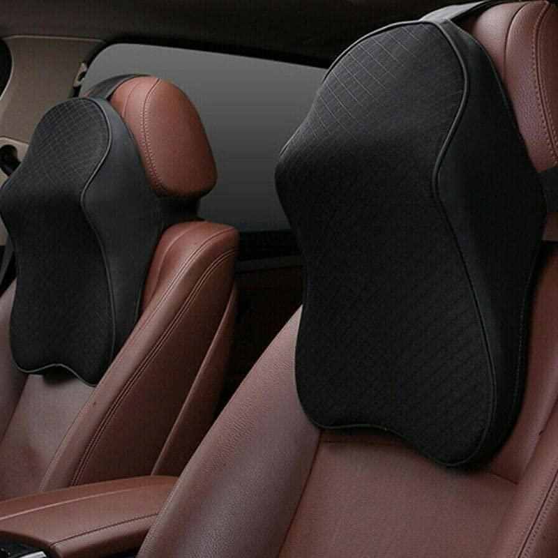 Memory Foam Car Neck Pillow – Orthopaedic Headrest Support