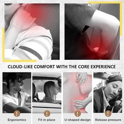 Memory Foam Car Neck Pillow – Orthopaedic Headrest Support