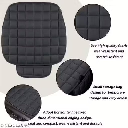 Ultra-Soft Memory Foam Car Seat Cover with Pouch– Universal Fit (1 Pc)