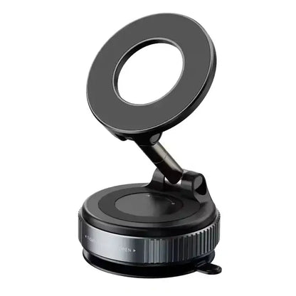 Magnetic Vacuum Suction Mobile Phone Holder on a white background