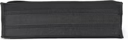 Car trunk Organizer with multiple velcro at the bottom on white background